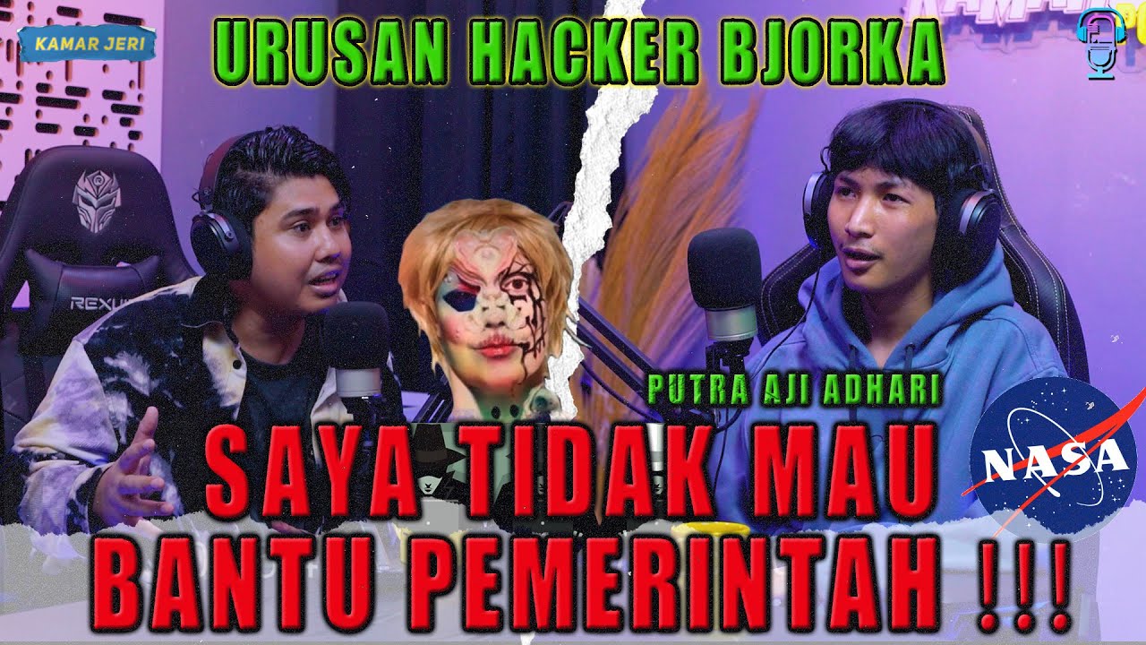 HACKER BJORKA PUNYA LAWAN SEPADAN HACKER PEMBOBOL SITUS NASA PUTRA AJI ADHARI