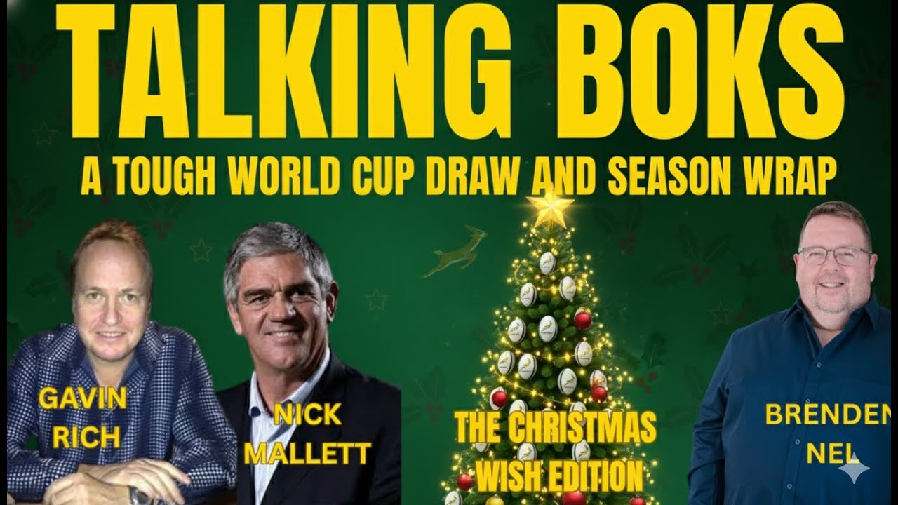 TALKING BOKS:  The World Cup draw and a season wrap