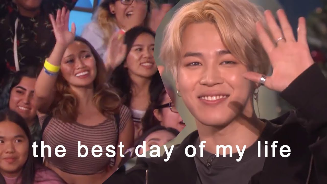 Jimin, Jin & J-Hope Noticed Me! BTS @ Ellen Show Experience