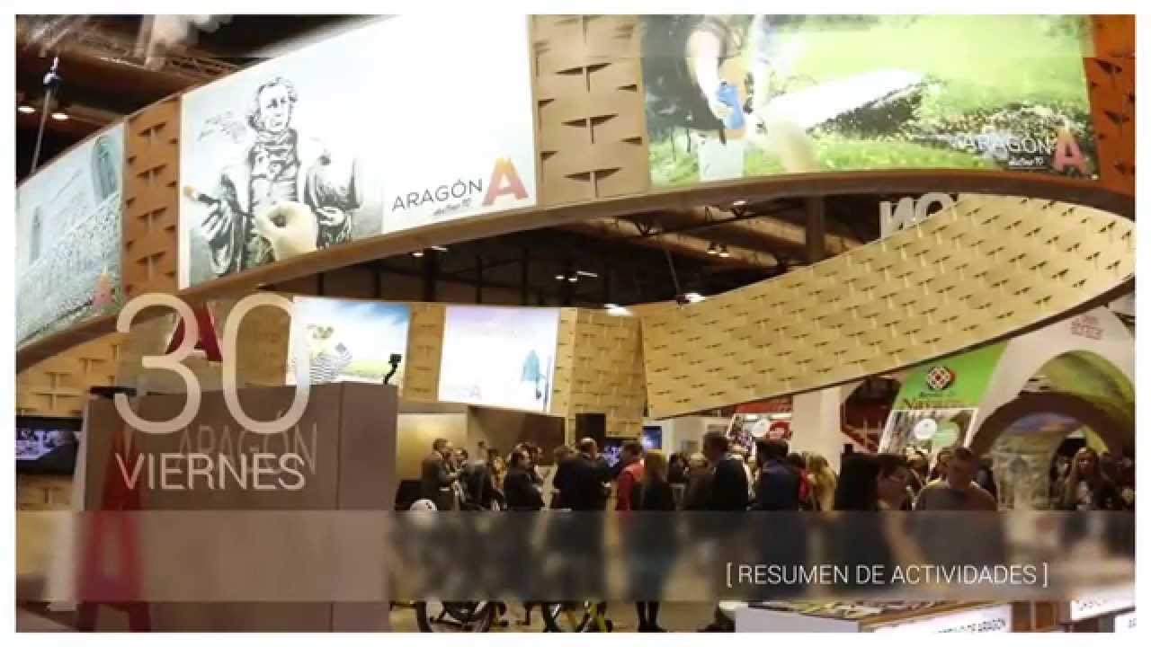 Stand Aragón en FITUR 2015. Resumen viernes 30 de enero