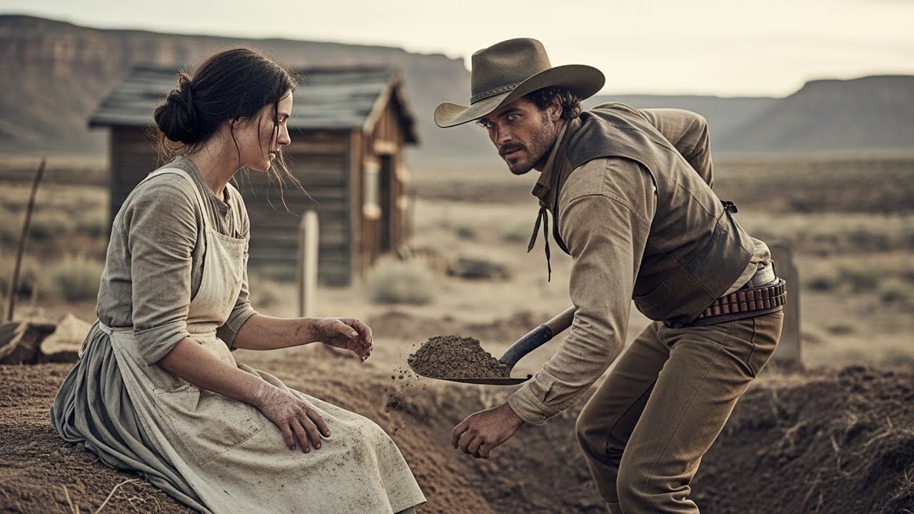 She Was Digging Her Own Grave Until Cowboy Found Her, He Filled It In And Took Her Away From Danger