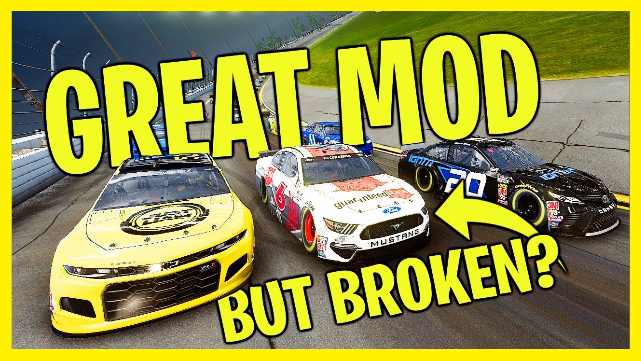 I Broke NASCAR HEAT 5 With This Mod