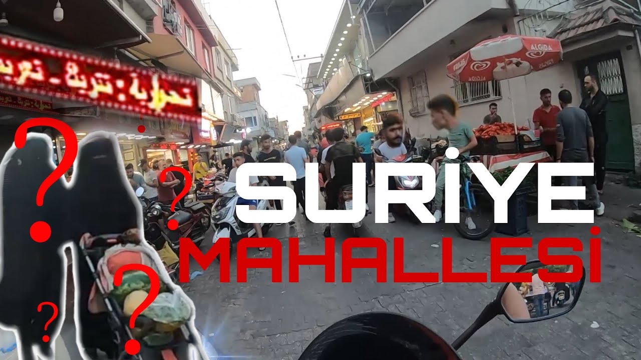 Adana'da Suriye Mahallesine girdim / Küçük Halep ! / Motovlog