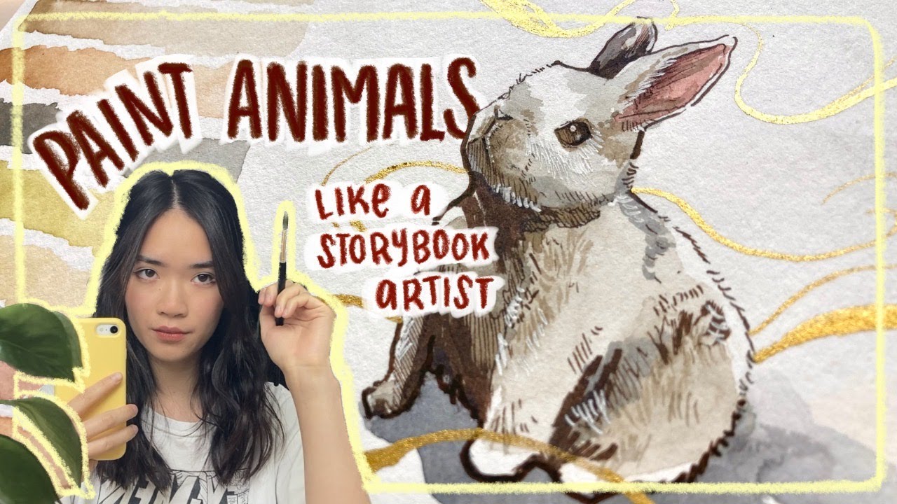 How to paint animals like it's in a storybook