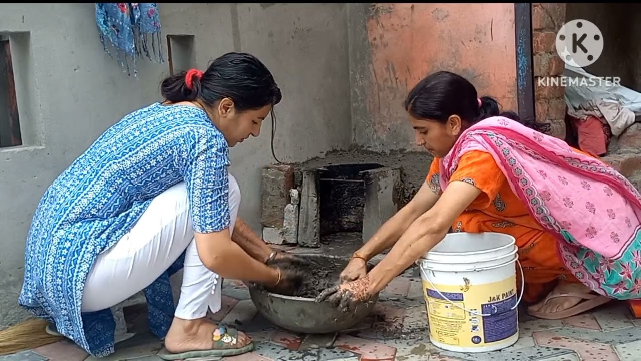 Desi Chula |||village desi lifestyle || punjabi mom on duty