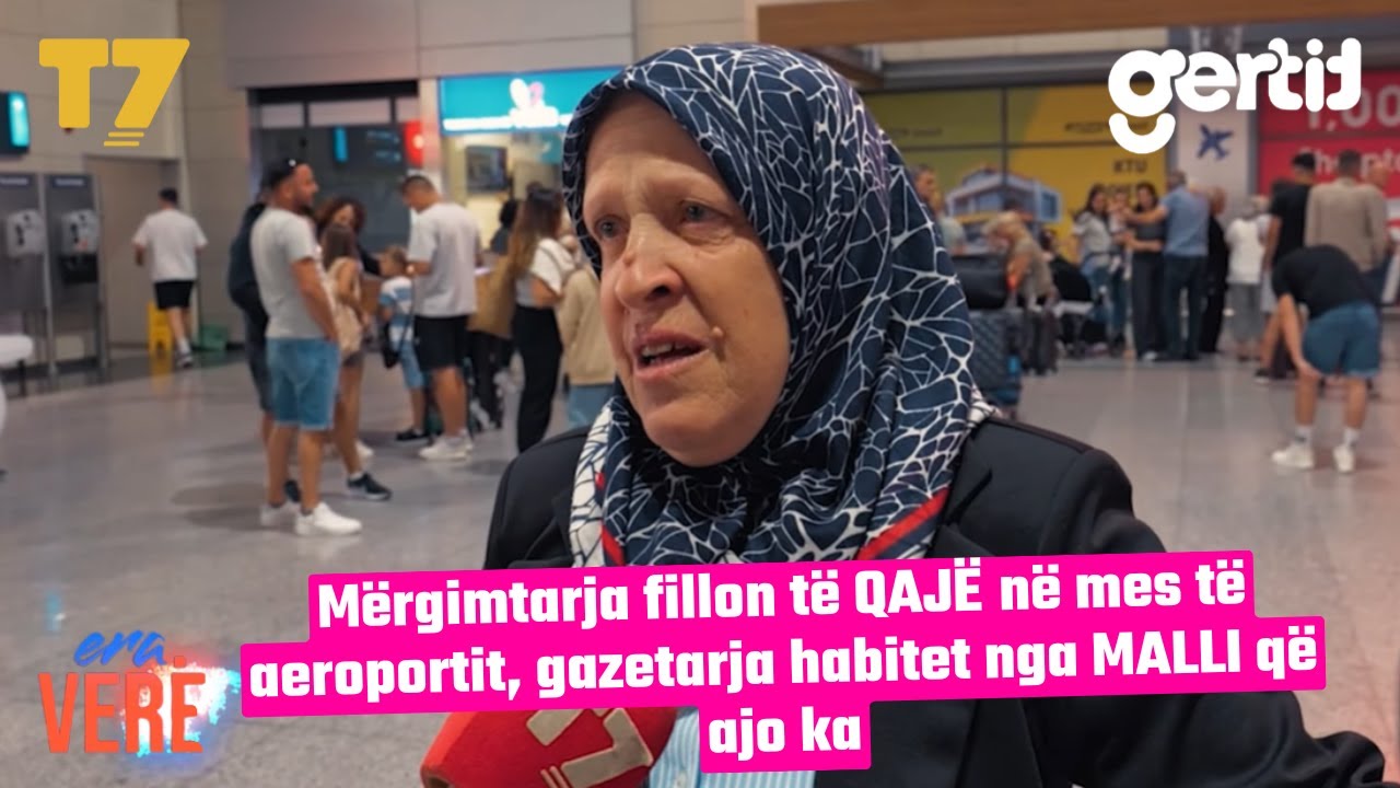 Mërgimtarja fillon të QAJË në mes të aeroportit, gazetarja habitet nga MALLI që ajo ka | T7