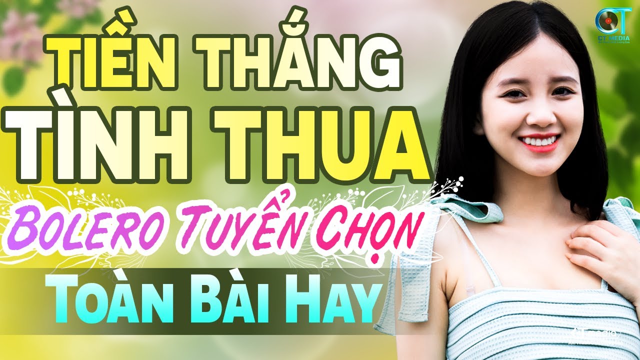 Tiền Thắng Tình Thua, Đường Tím Bằng Lăng - LK Nhạc Rumba Bolero Trữ Tình Mới Được Nghe Nhiều Nhất