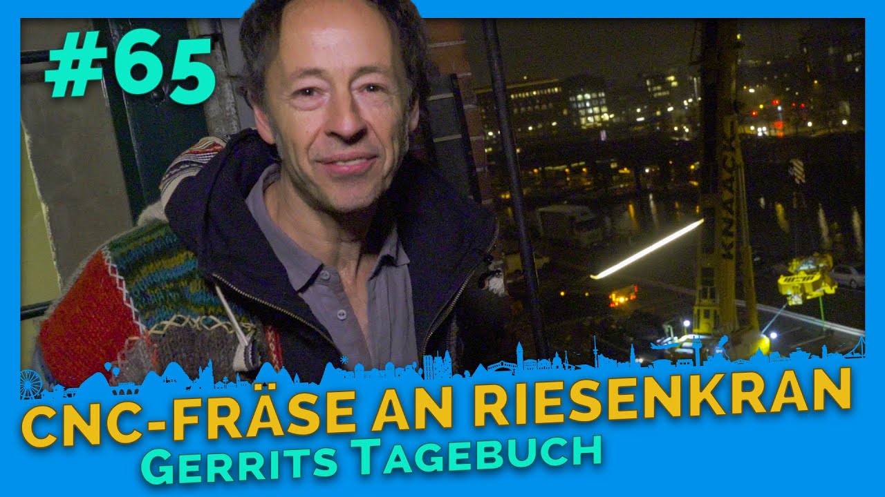 Riesenkran hievt CNC-Fräse | Gerrits Tagebuch #65 | Miniatur Wunderland