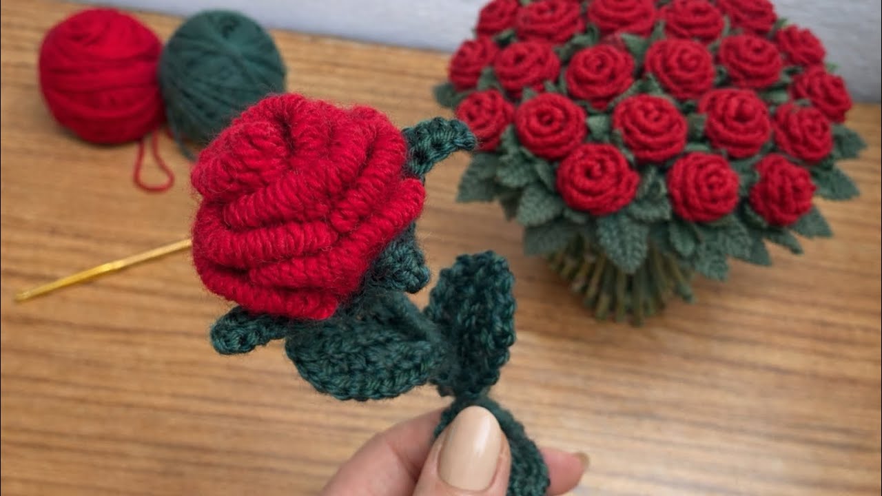 I Crocheted Roses That Will Never Die 🌹 | Handmade Gift Everyone Loves