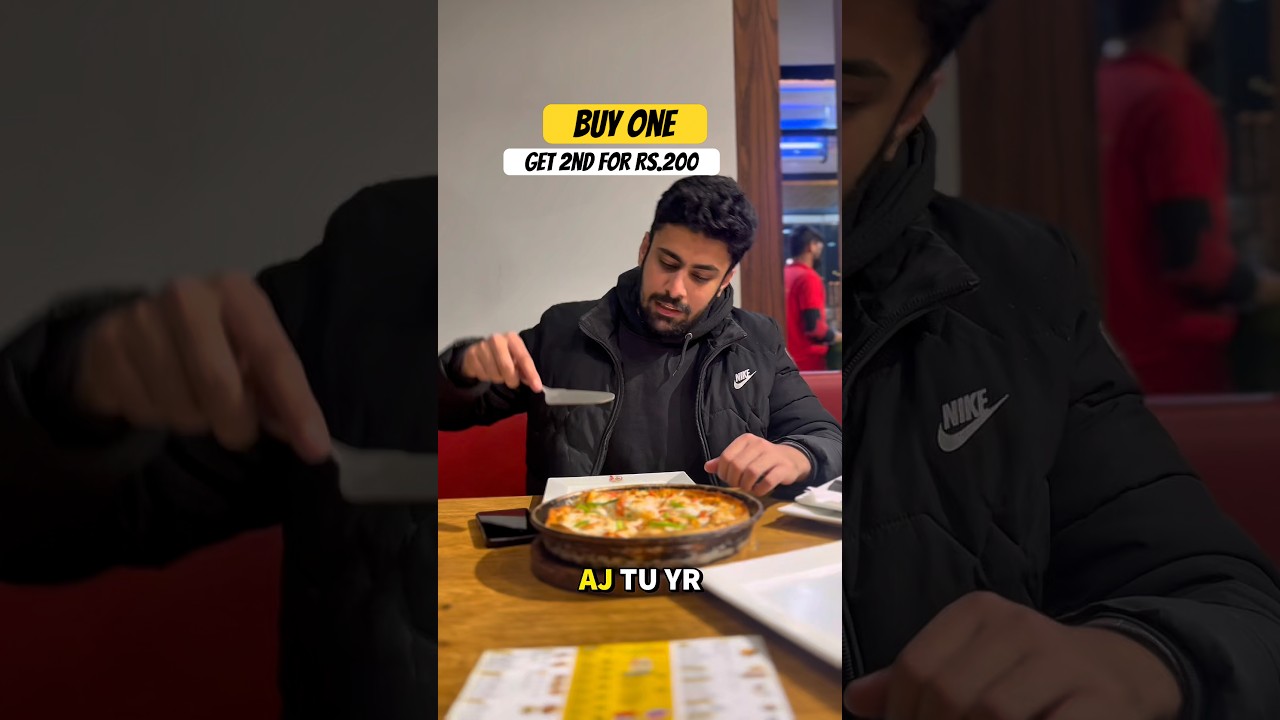😱 Pizza + Burger for Rs. 200?! | Buy 1 Get 2nd – 22–23 Jan @ Sahiwal