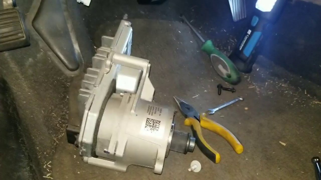 2009 Chevy Malibu electric power steering motor and torque sensor replacement