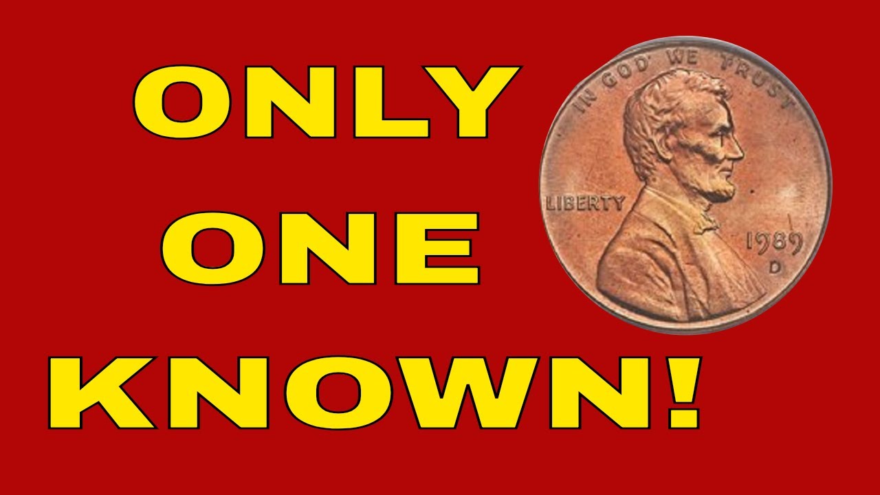 RARE 1989D PENNY SELLS FOR $7500!! CHECK YOUR CHANGE!! RARE PENNIES WORTH MONEY!