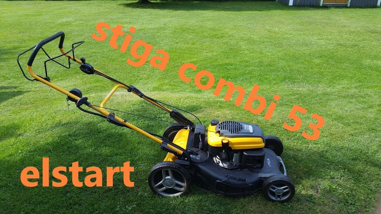 Stiga combi 53 med elstart. Trasig gräsklippare, går den att fixa?