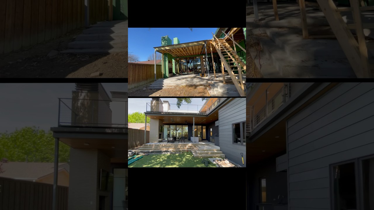 Full home tour! Before & After progress of this amazing new build #construction #beforeandafter
