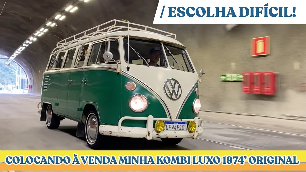 [ V E N D I D A ] KOMBI LUXO 1974' ORIGINAL!