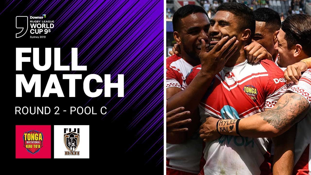 NRL Highlights | Tonga v Fiji | 2019 Rugby League World Cup 9s