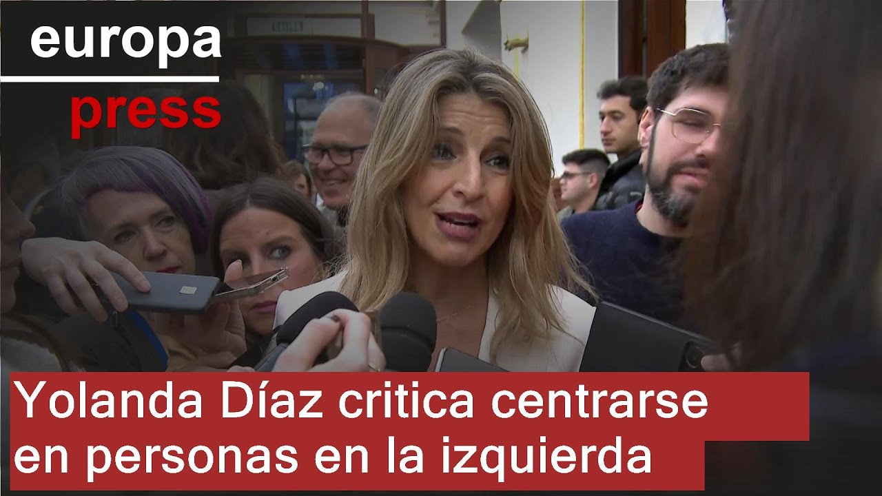 Yolanda Díaz ve un error hablar 