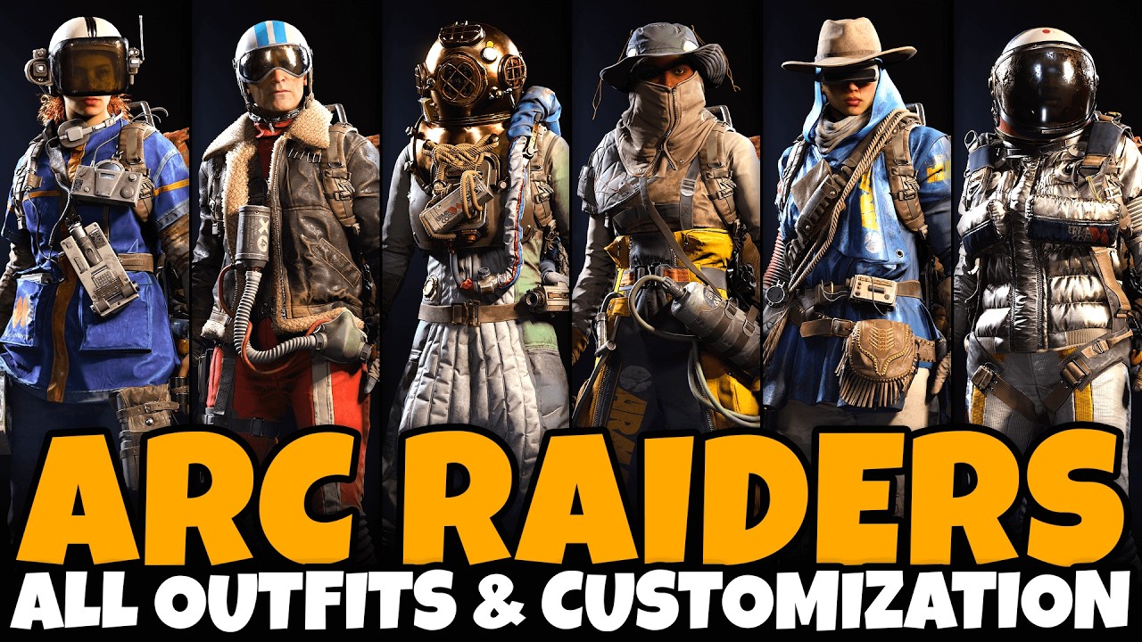 ARC Raiders (1.0) &mdash; все костюмы и где их можно получить (параметры настройки, награды за задания,...