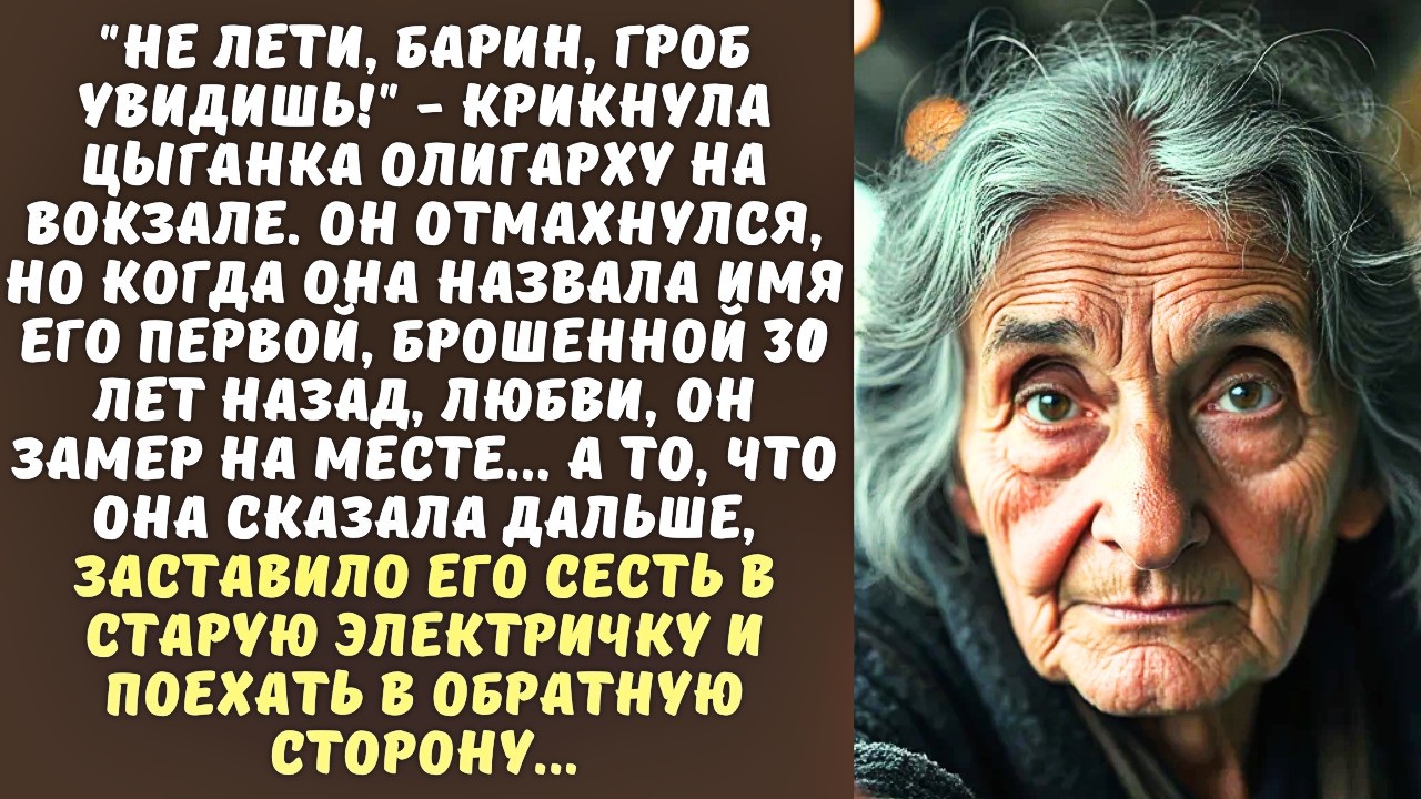ЦЫГАНКА на вокзале схватила за руку ОЛИГАРХА, спешащего на самолет… А едва он услышал ОДНО имя…