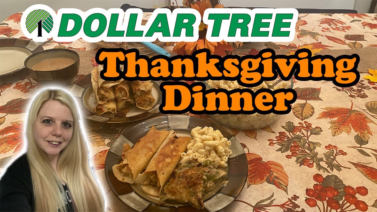 Dollar Tree Thanksgiving Dinner | 2023 Edition 🦃