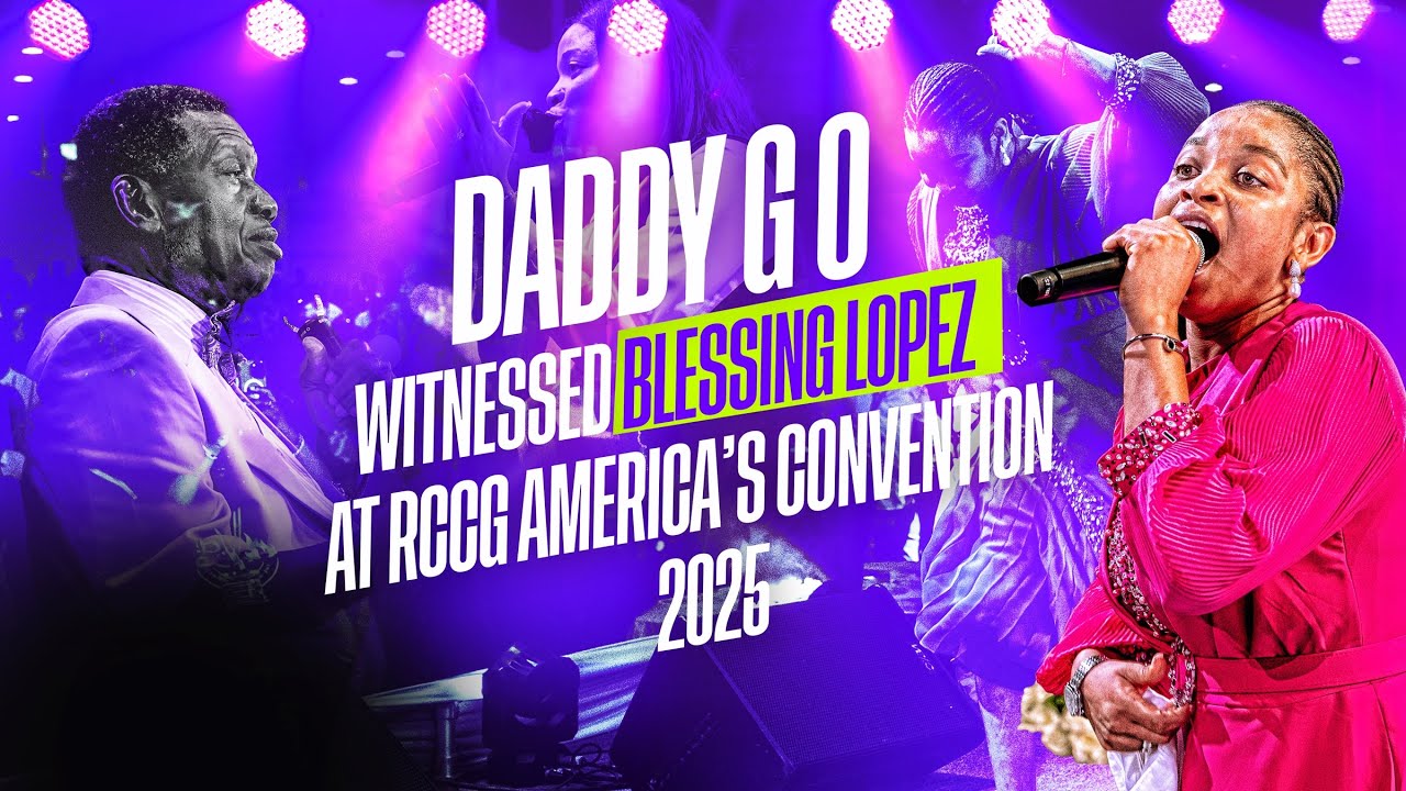 Daddy G O стал свидетелем выступления Лопеса на съезде RCCG America’s Convention 2025 | pst E A A...