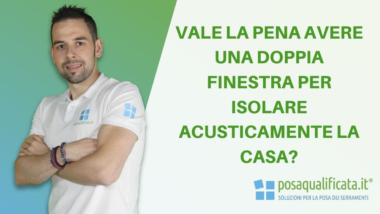 Isolamento acustico con doppie finestre: ha davvero senso?