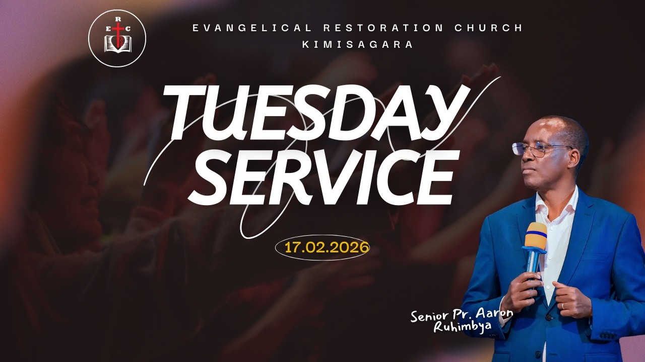 🔴 LIVE | TUESDAY SERVICE – AMATERANIRO YO KU WA KABIRI | 17/02/2026 | Senior Pr. Aaron Ruhimbya