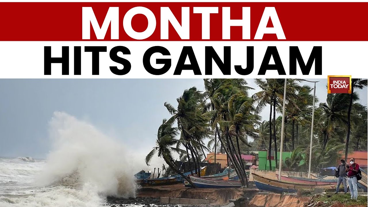 Cyclone Montha Hits Odisha: Rough Seas in Ganjam | India Today News