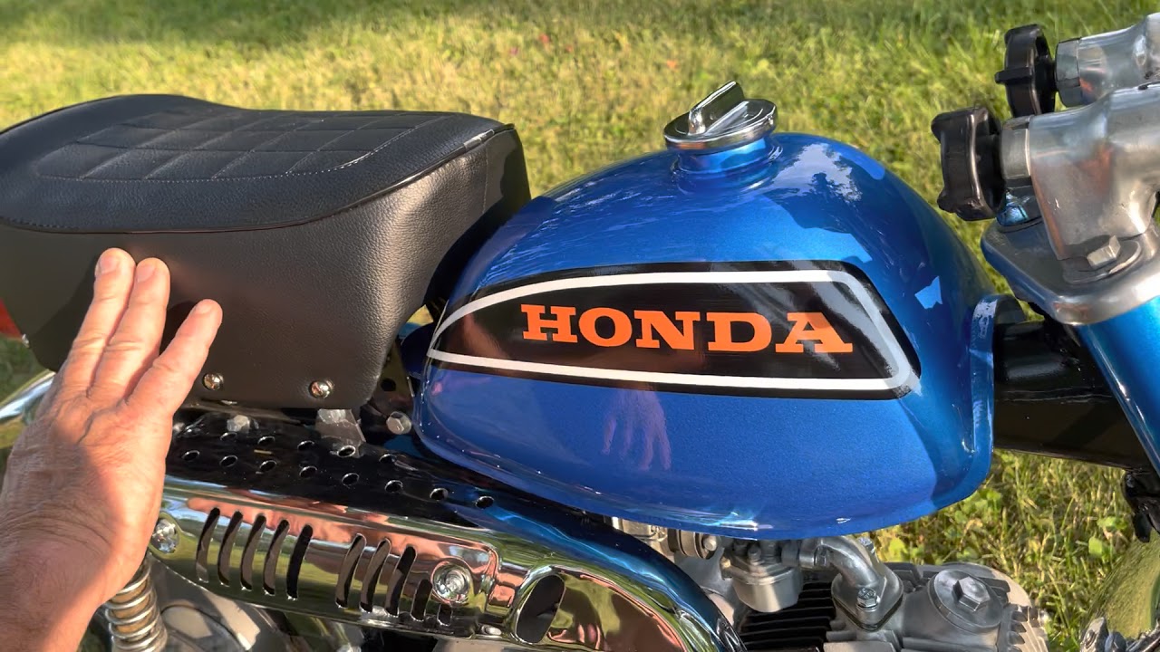 1973 Honda Z50 Monkey Bike Restoration