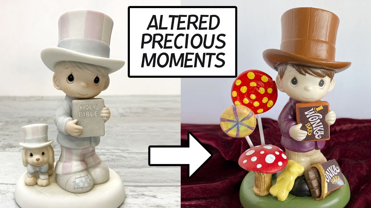 I turned a Precious Moments into Willy Wonka!