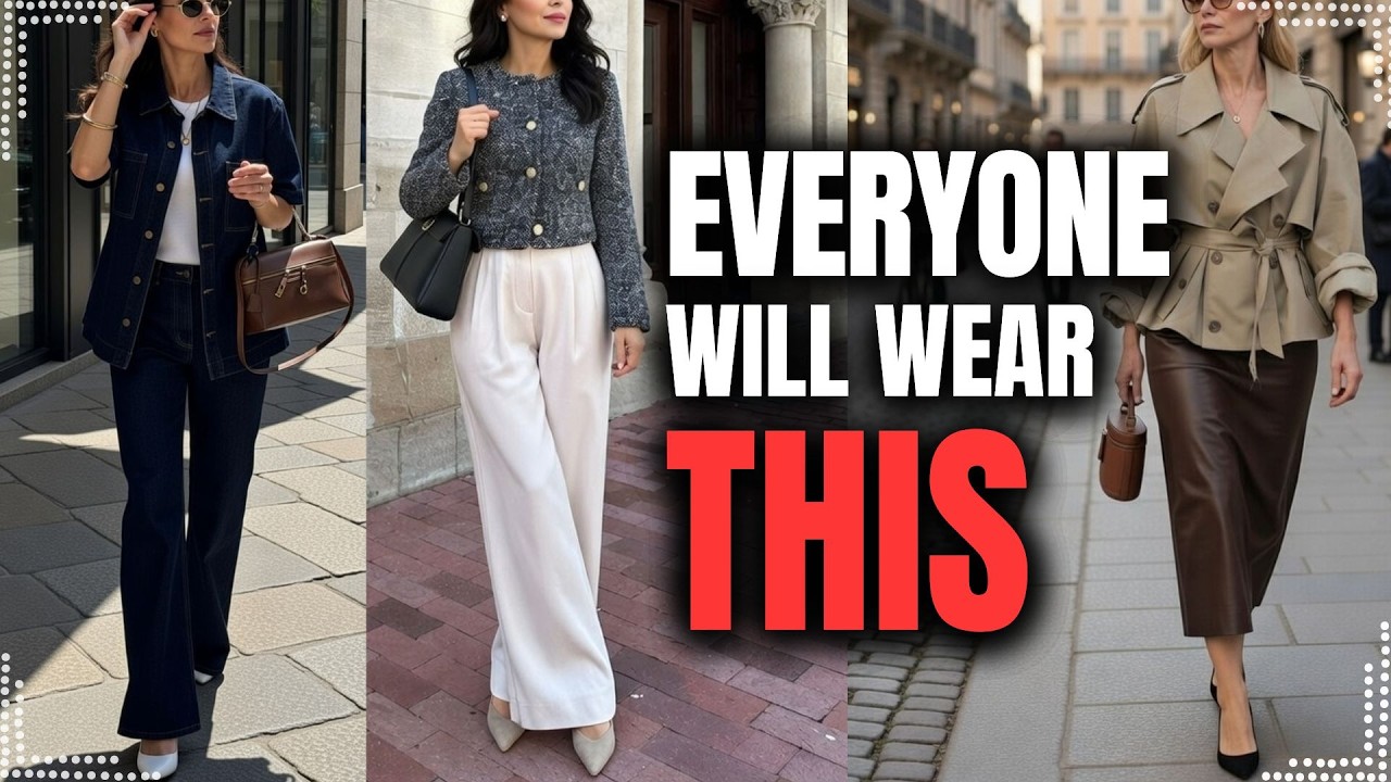 Хотите оставаться в тренде? 7 весенних курток и легких пальто, которые будут доминировать в 2026 ...