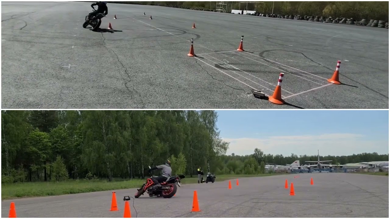 GGP2024 stage 1 baltmotors motard200 vs yamaha mt7