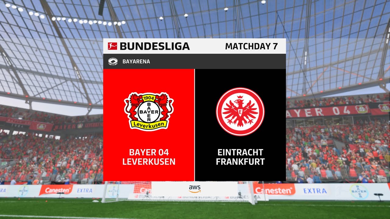 FC 25 | Leverkusen Dominate Frankfurt at BayArena | Leverkusen - Frankfurt | 🇩🇪 Bundesliga | MD7