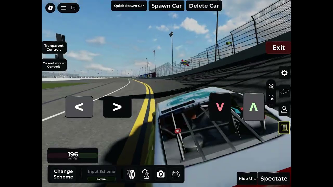crashing my car in daytona.daytona part one
