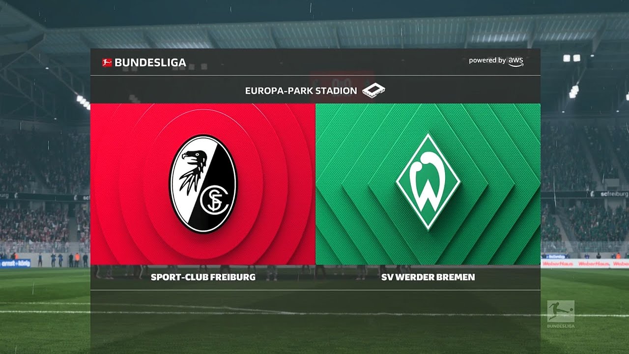 EA Sports FC 26 | СК Фрайбург против СВ Вердер Бремен - стадион «Европа Парк» | Геймплей на PS5