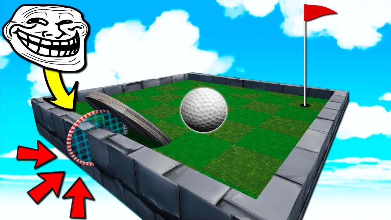 ENCUENTRA EL HOYO EN ESTE MAPA TROLL! 😱😂 GOLF IT