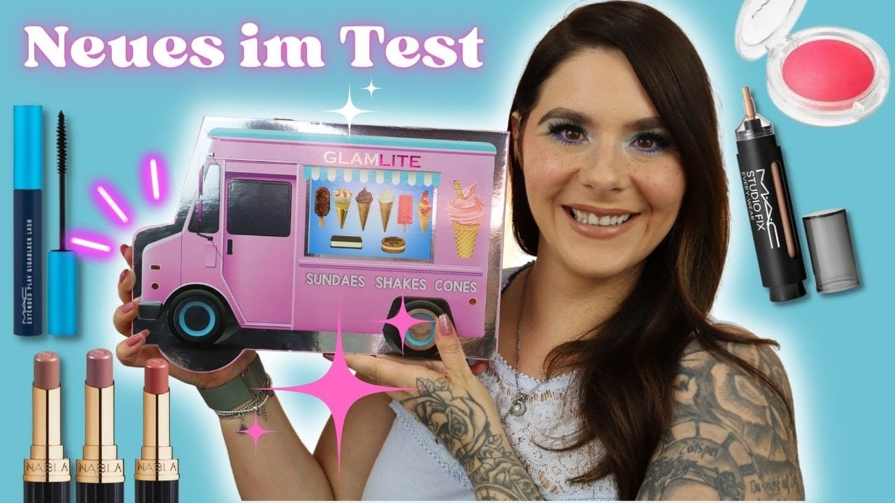 Neues im Test 🍦Glamlite Ice Cream Dream Palette & vieles mehr