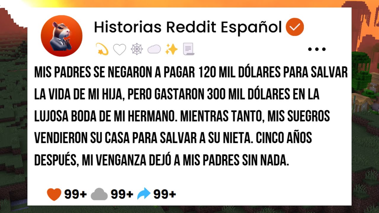 Mis padres se negaron a pagar 120 mil dólares para salvar la vida de mi hija, pero gastaron 300 mil