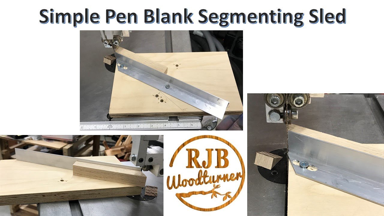 How To Make A Simple Pen Blank Segmenting Sled