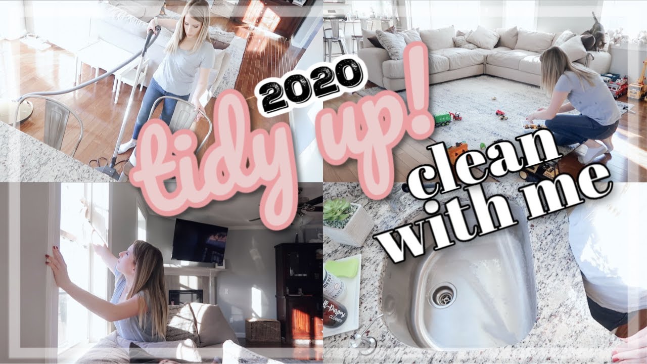 NEW! CLEAN WITH ME / NAP TIME POWER HOUR 2020 / QUICK TIDY UP ROUTINE / CLEANING MOTIVATION