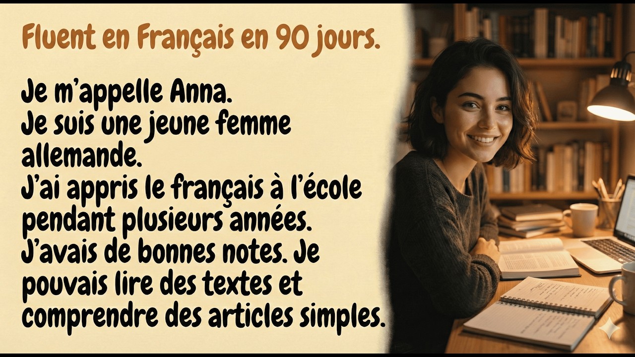 Devenez Fluent en Français en 90 Jours étape par étape  | French  Listening Practice (B1)