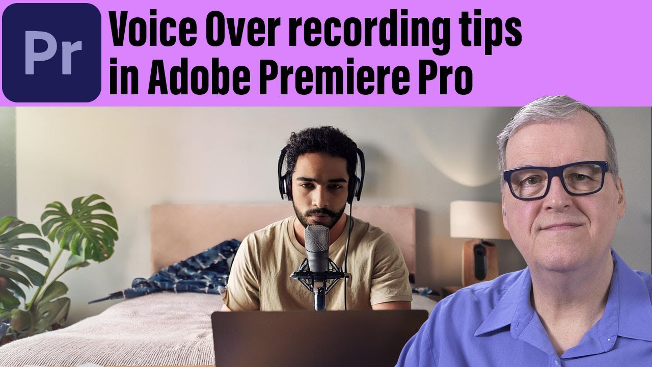 Советы по записи закадрового голоса в Adobe Premiere Pro