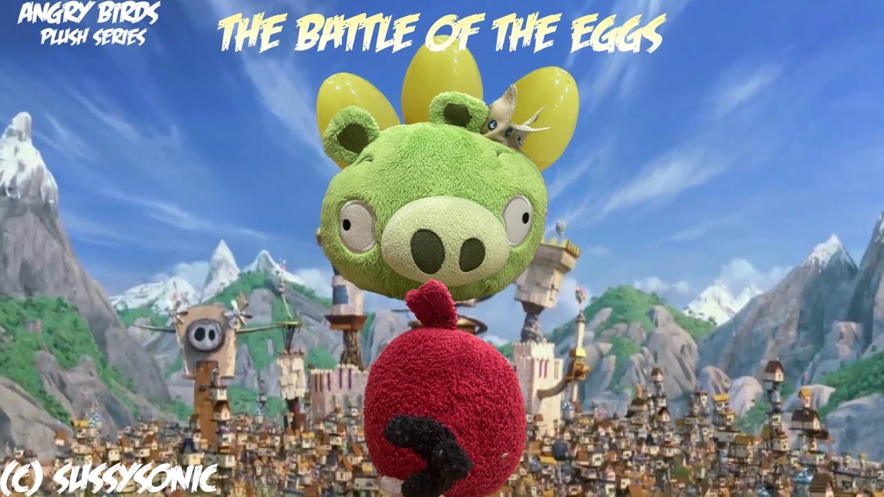 Angry birds plush series Season finale. Ep.10 The battle of the eggs