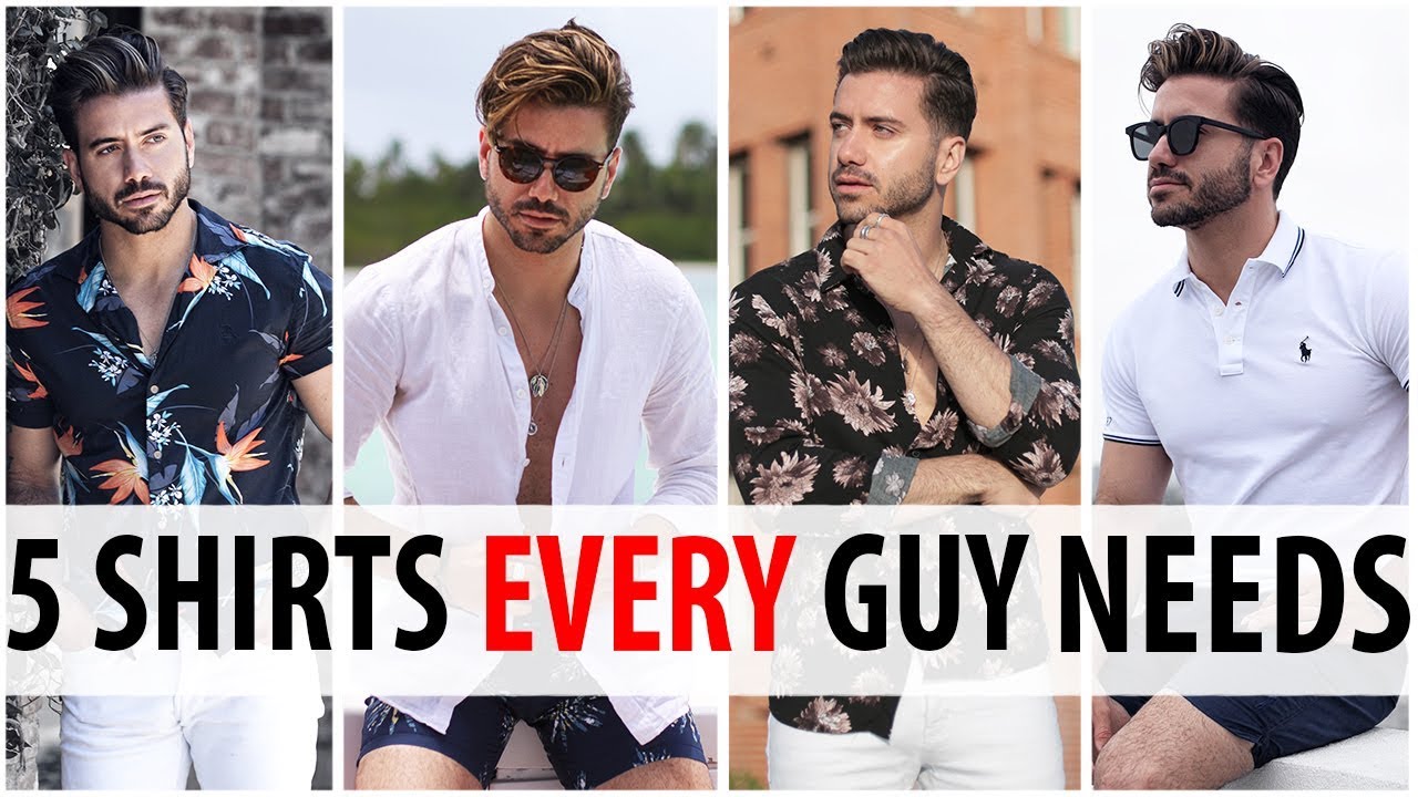 5 Summer Shirts Every Guy Needs | Men's Fashion | Alex Costa