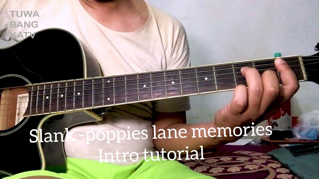 Slank - Poppies Lane Memories | Intro Gitar Tutorial