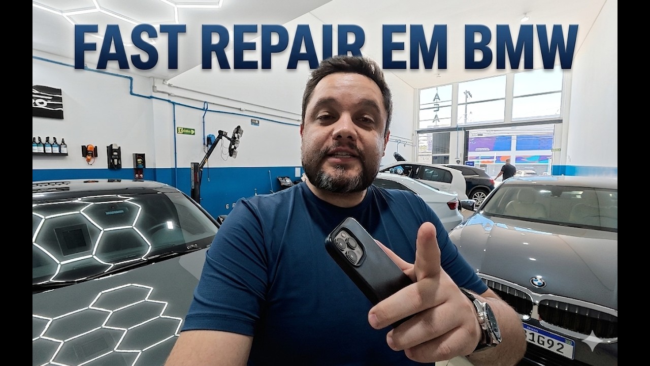 Fast Repair BMW: o que &eacute; micropintura e quando vale a pena fazer. Utacar
