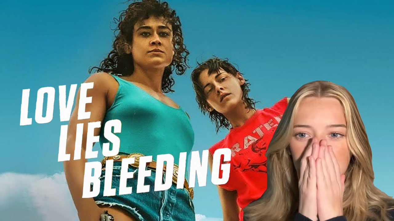 lesbian watches love lies bleeding for the first time!