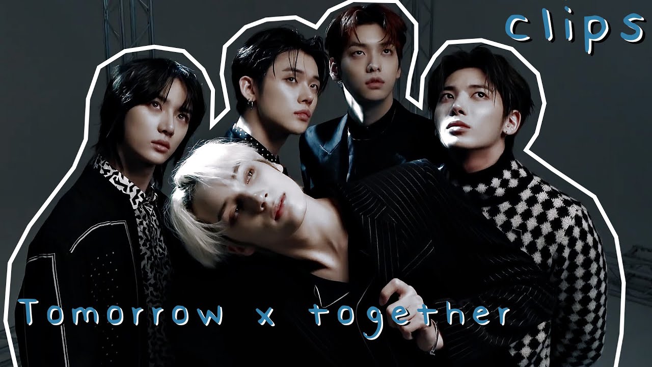 [HD] TOMORROW X TOGETHER (TXT) OT5 - clips for editing | Scene pack #2 + MEGA LINK