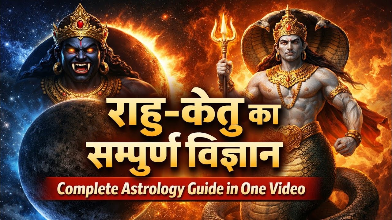 राहु केतु का संपूर्ण विज्ञान सिर्फ एक वीडियो में।#jyotishgurukul #astrology #horoscope #predictions 