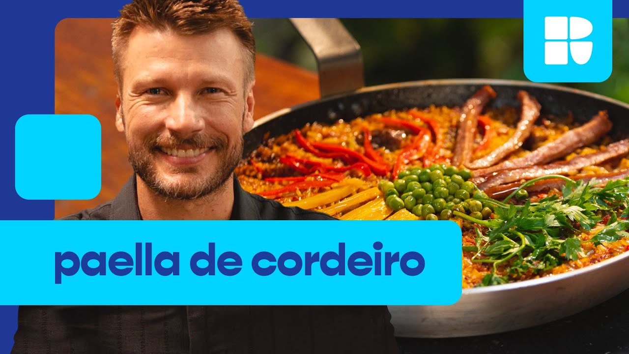 Paella de cordeiro | Rodrigo Hilbert | Tempero de Família
